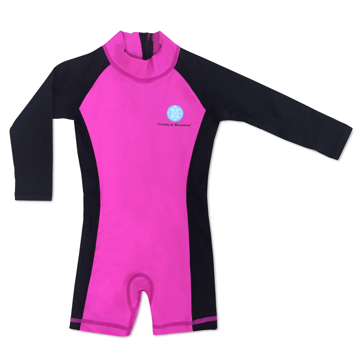 The Cloth Nappy Company Malta Charlie Banana Jumpsuit Wetsuit Swim Beach Pink front