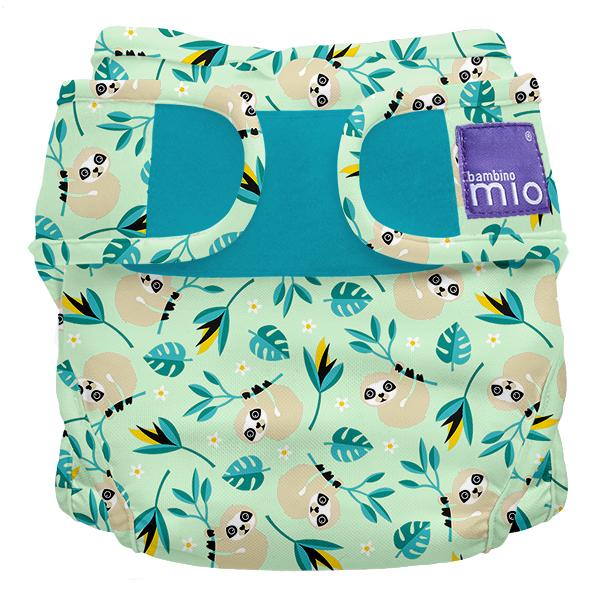 The Cloth Nappy Company Malta Bambino Mio Cover swinging sloth