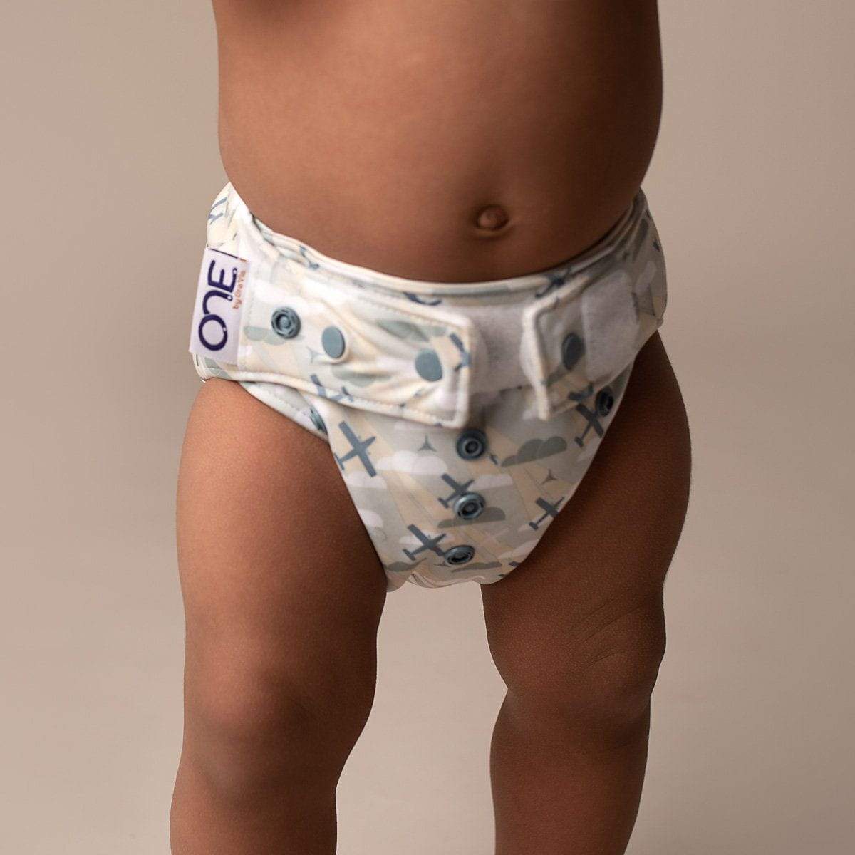 The Cloth Nappy Company Malta GroVia O.N.E. Diaper Maverick on model