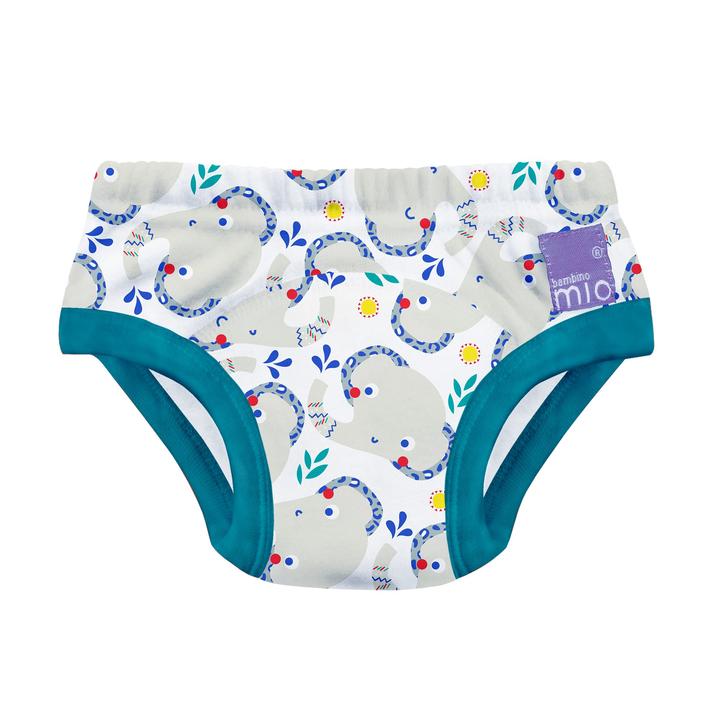 The Cloth Nappy Company Malta Bambino Mio training pants elephantastic