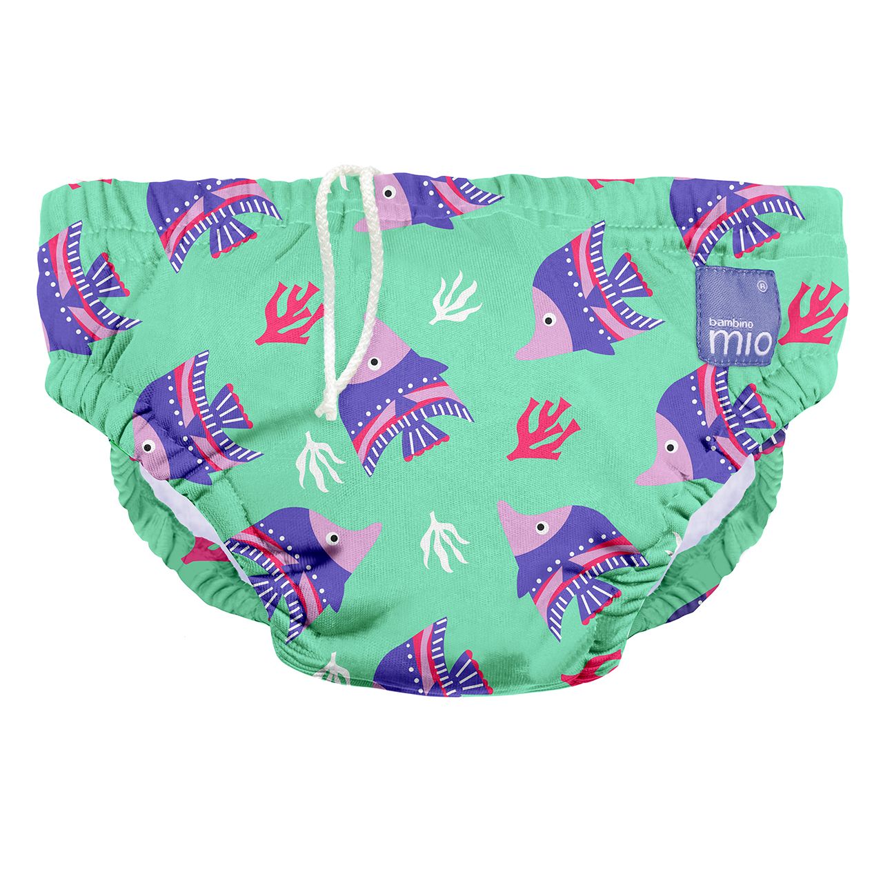 The Cloth Nappy Company Malta Bambino Mio Swim Nappy Electro fish