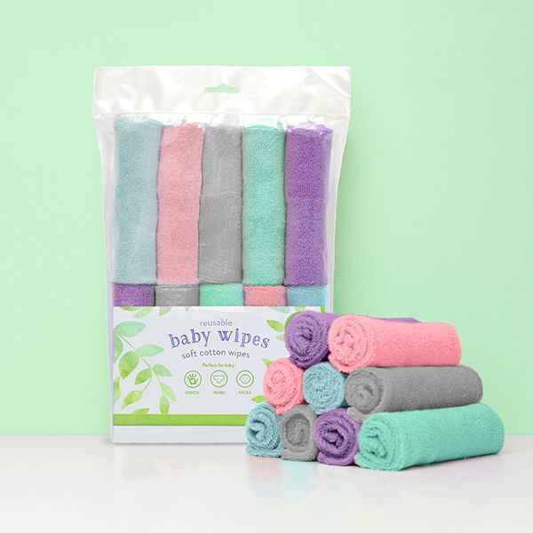 Bambino Mio Reusable Baby Wipes 10x