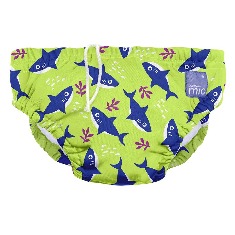 The Cloth Nappy Company Malta Bambino Mio Swim Nappy Neon Shark