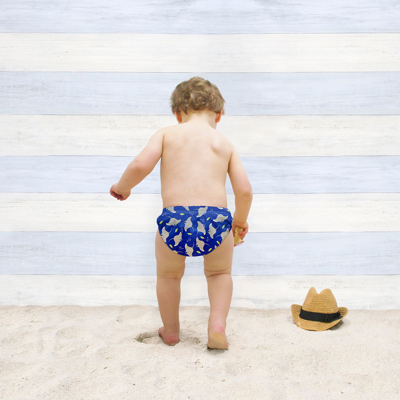 The Cloth Nappy Company Malta Bambino Mio Swim Nappy Radiant ray lifestyle